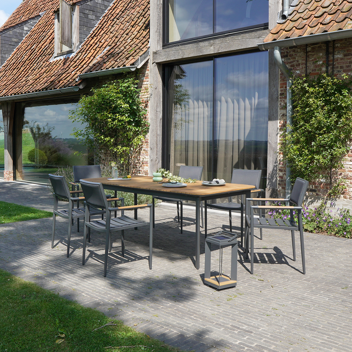 606002_11 PIANA ensemble de jardin bois et aluminium