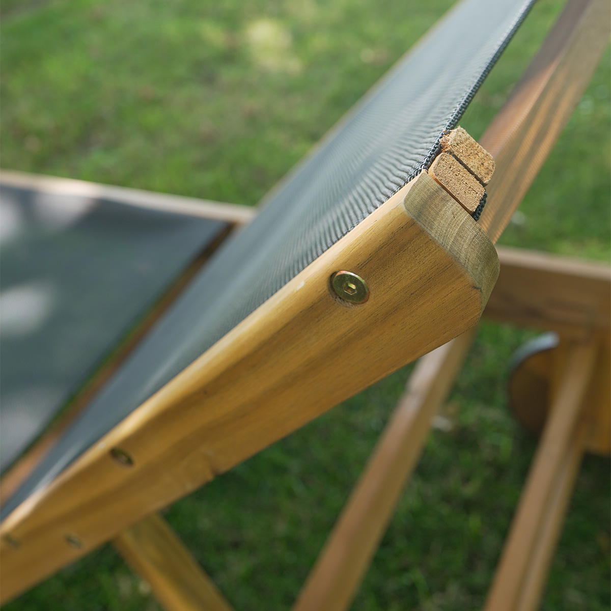 bain de soleil en bois