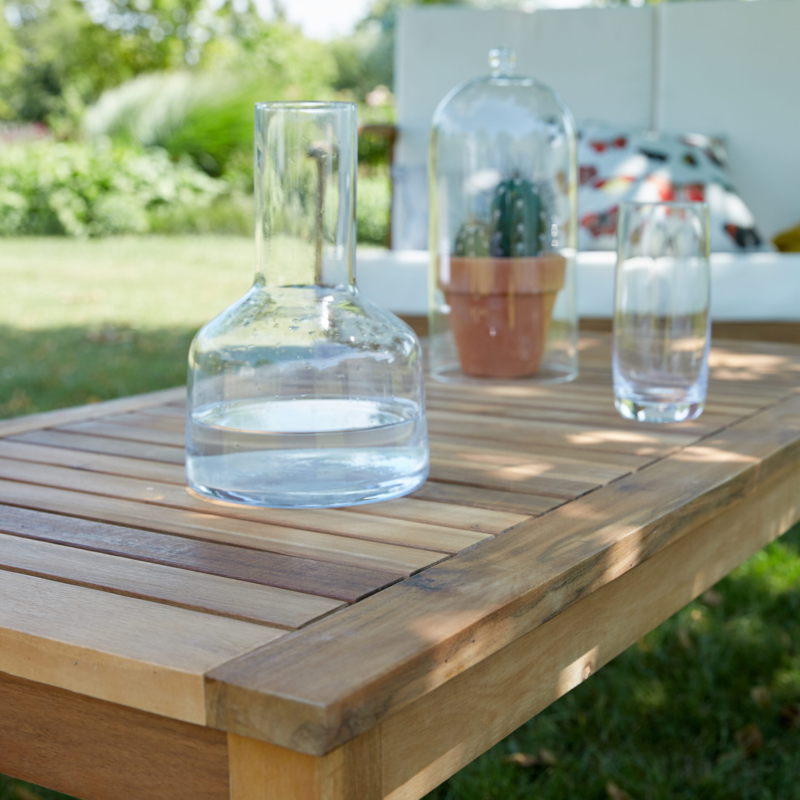 petit salon de jardin en acacia