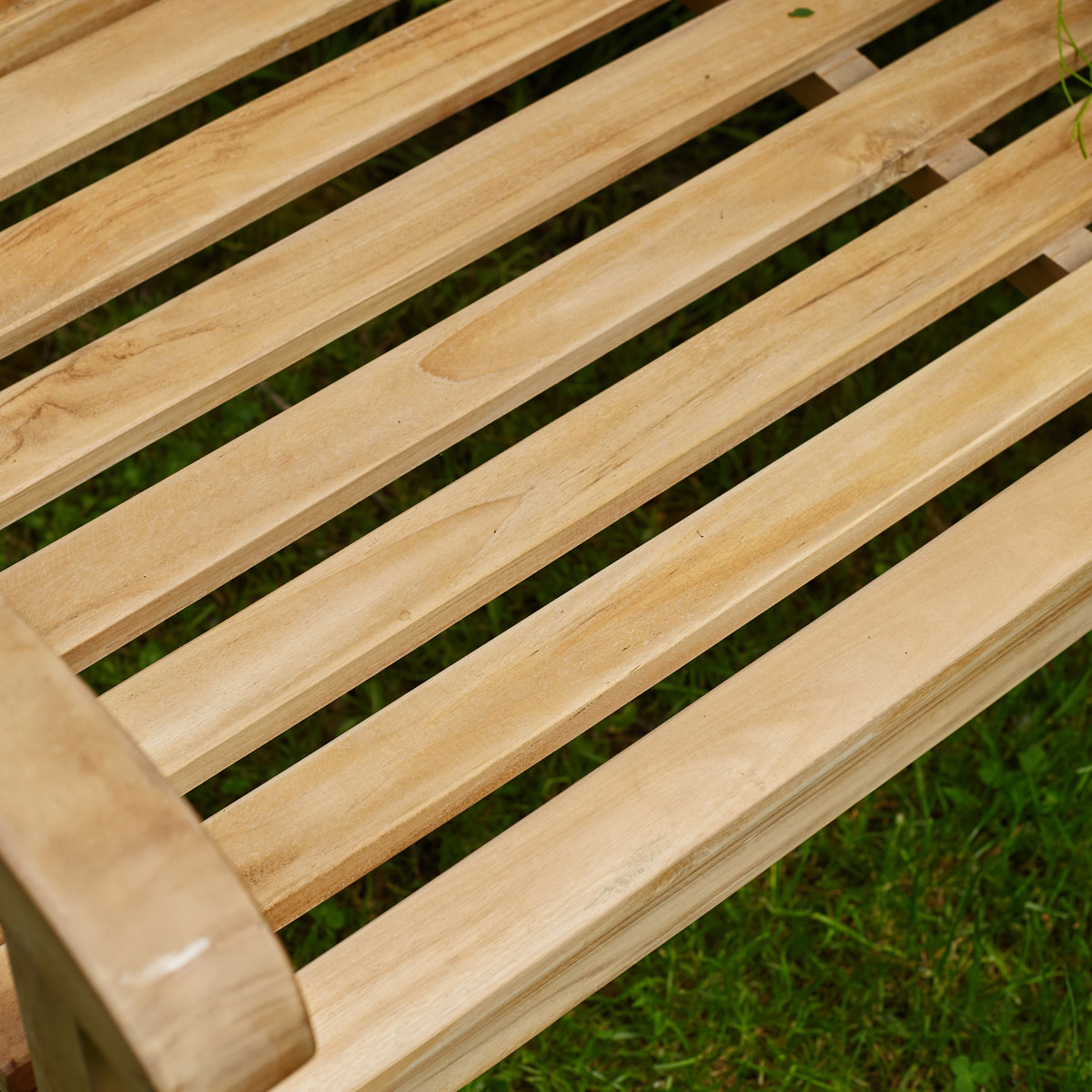 Banc Teck Mobilier Exotique Wilsa Garden VERDI Banc d'extérieur en bois massif