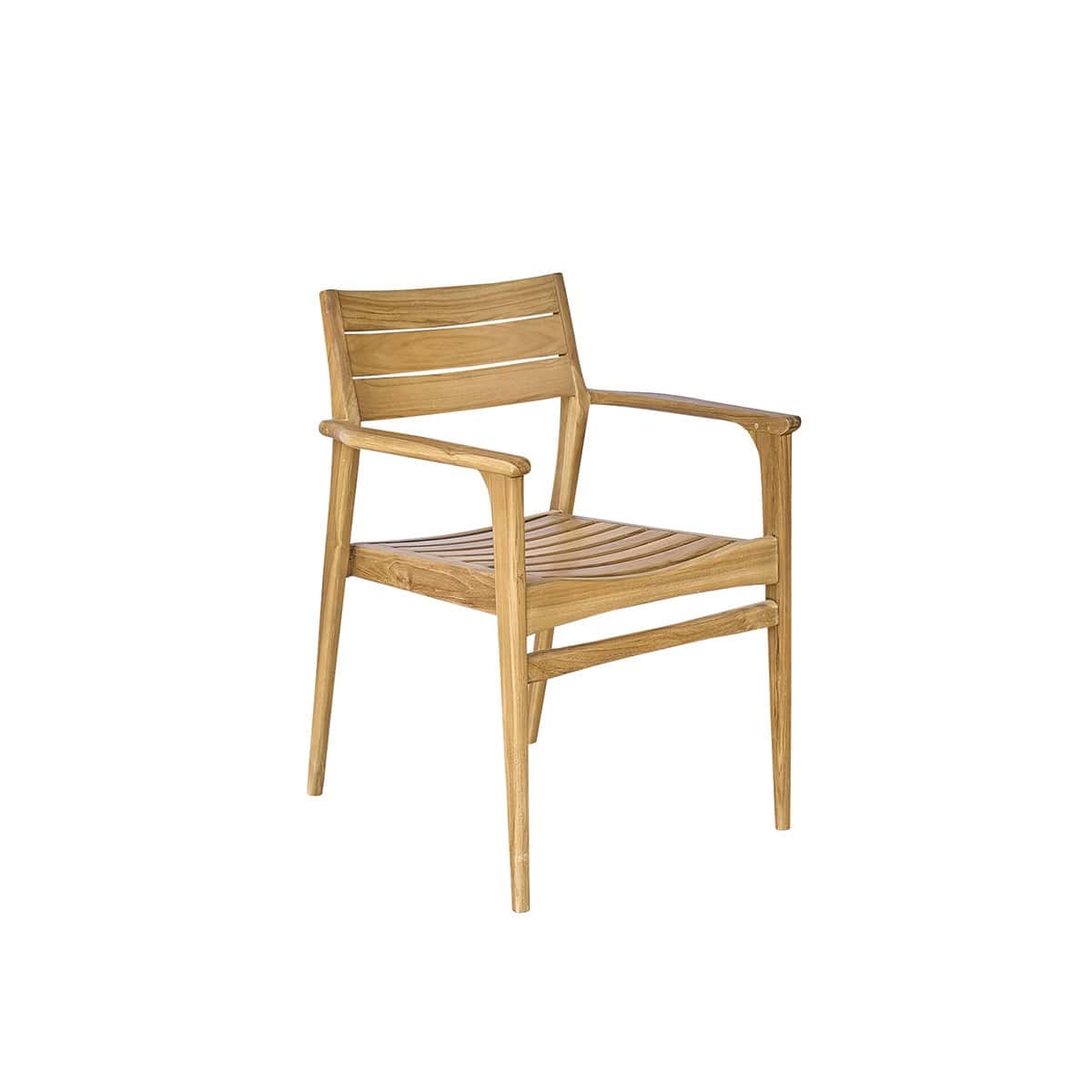 800030 Fauteuil de jardin en teck NAPLES