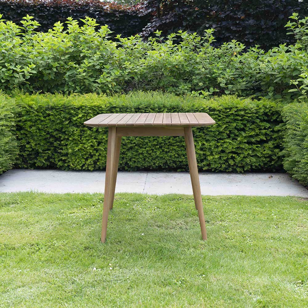 800031 NAPLES petite table en bois d'extérieur