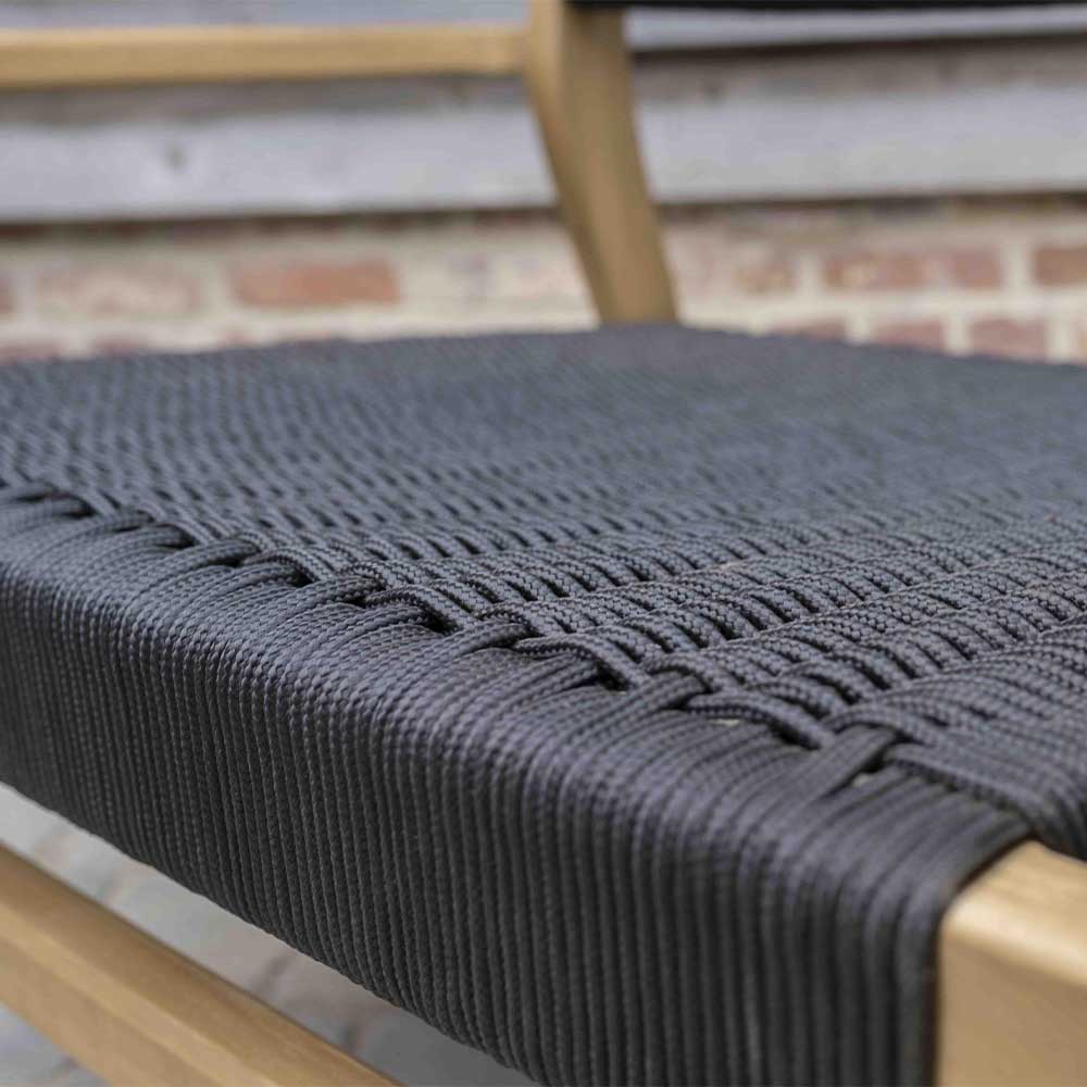 800047_6 MANILLE fauteuil de jardin cordage noir