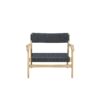 800050 Fauteuil de jardin en teck et cordage Noir MANILLE 800050 Fauteuil de jardin en teck et cordage Noir MANILLE