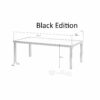 Table BLACK EDITION 8 Mobilier Alu Wilsa Garden