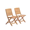Chaise de jardin en acacia pliante PRAIA