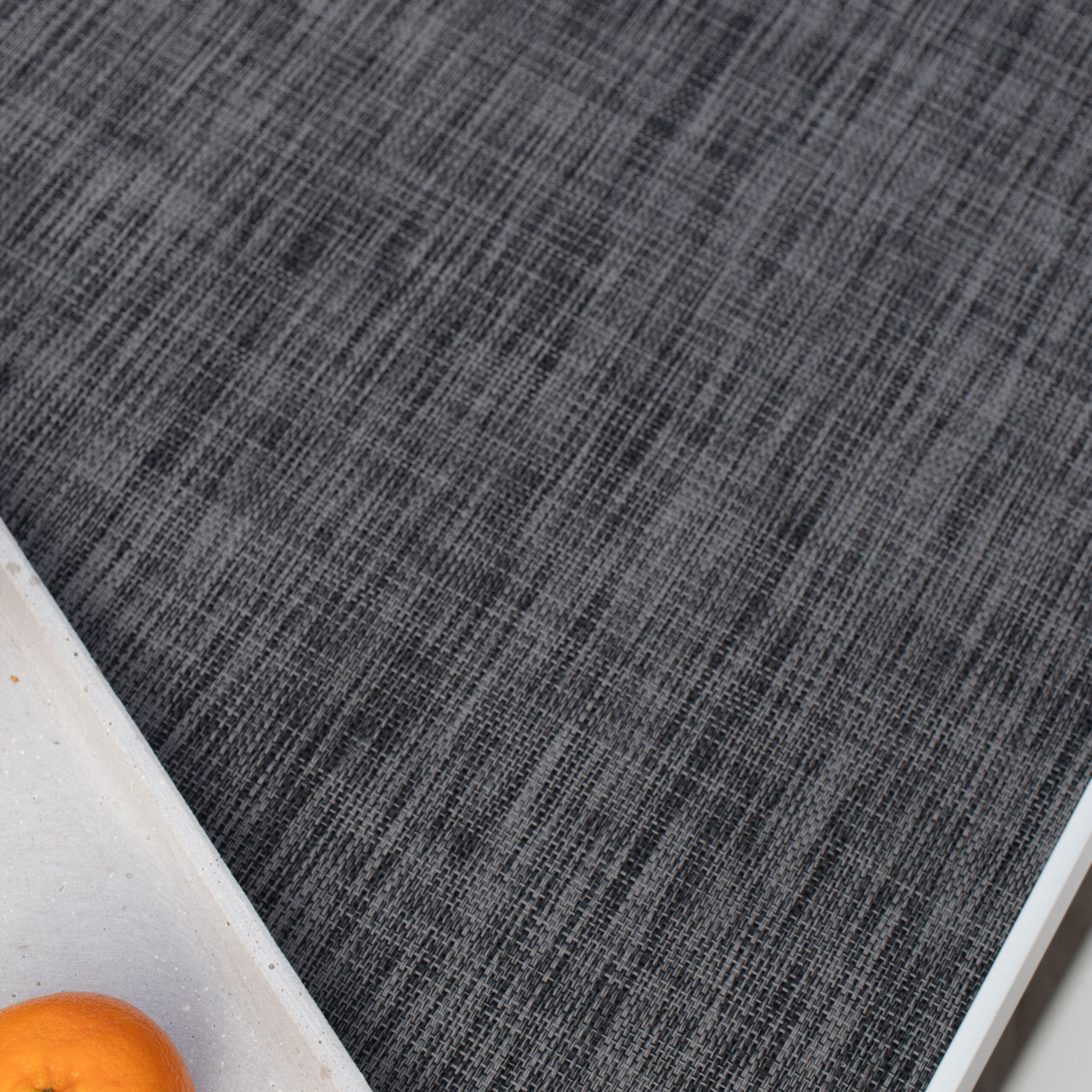 Bain de soleil SUNSET blanc 601029 Bain de soleil blanc et toile grise