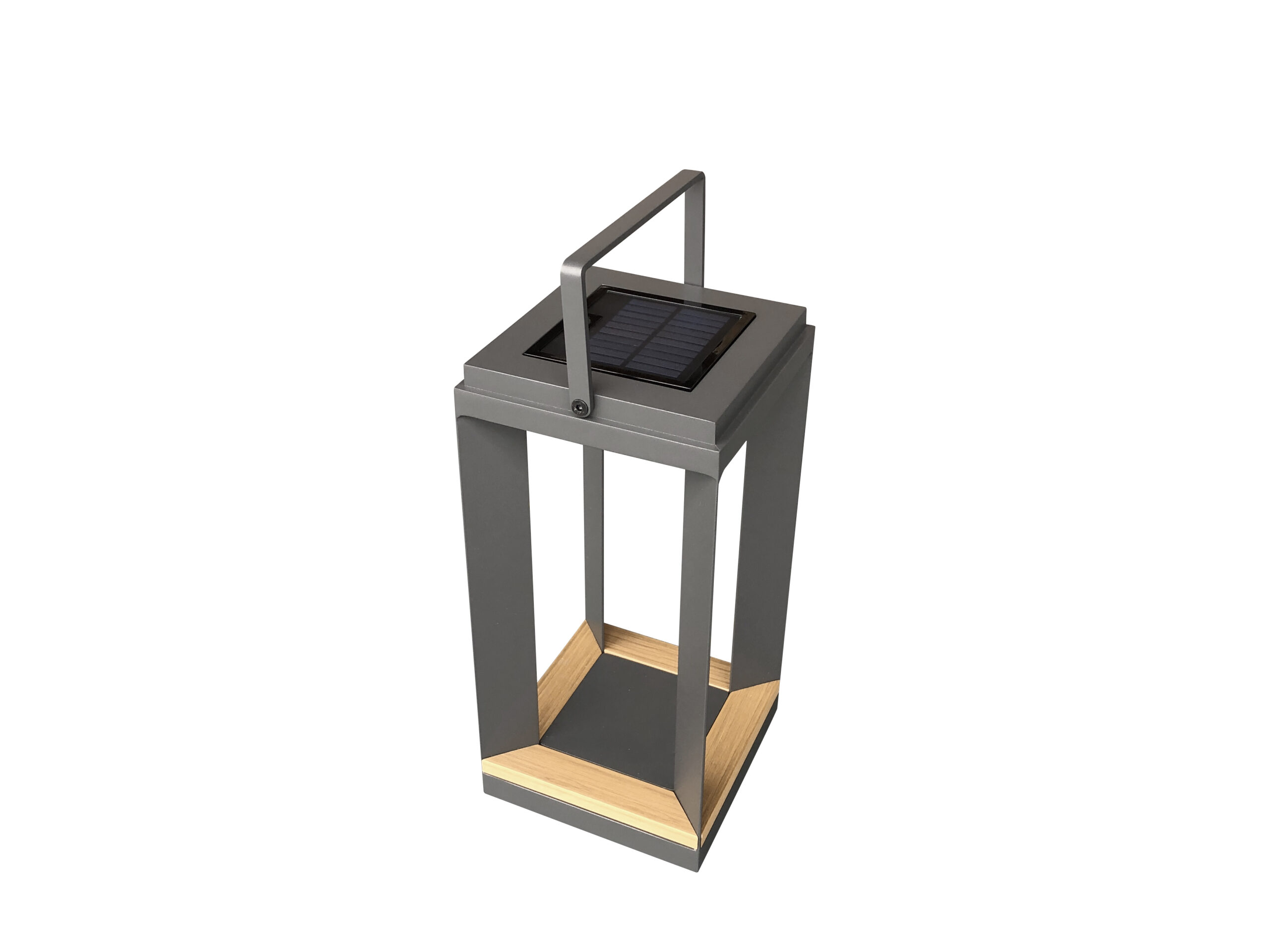 606004 Lampe solaire LED en aluminium Anthracite PIANA 606004 Lampe solaire LED en aluminium Anthracite PIANA