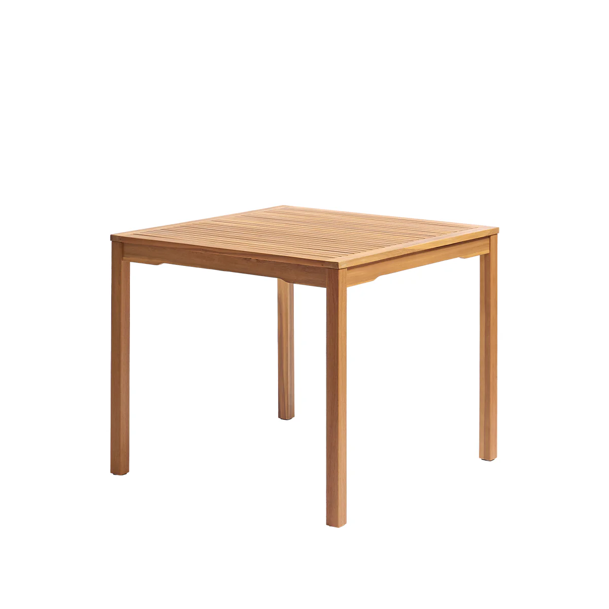 Table de jardin en bois d'acacia 2/4 personnes PRAIA Table de jardin en bois d'acacia 2/4 personnes PRAIA