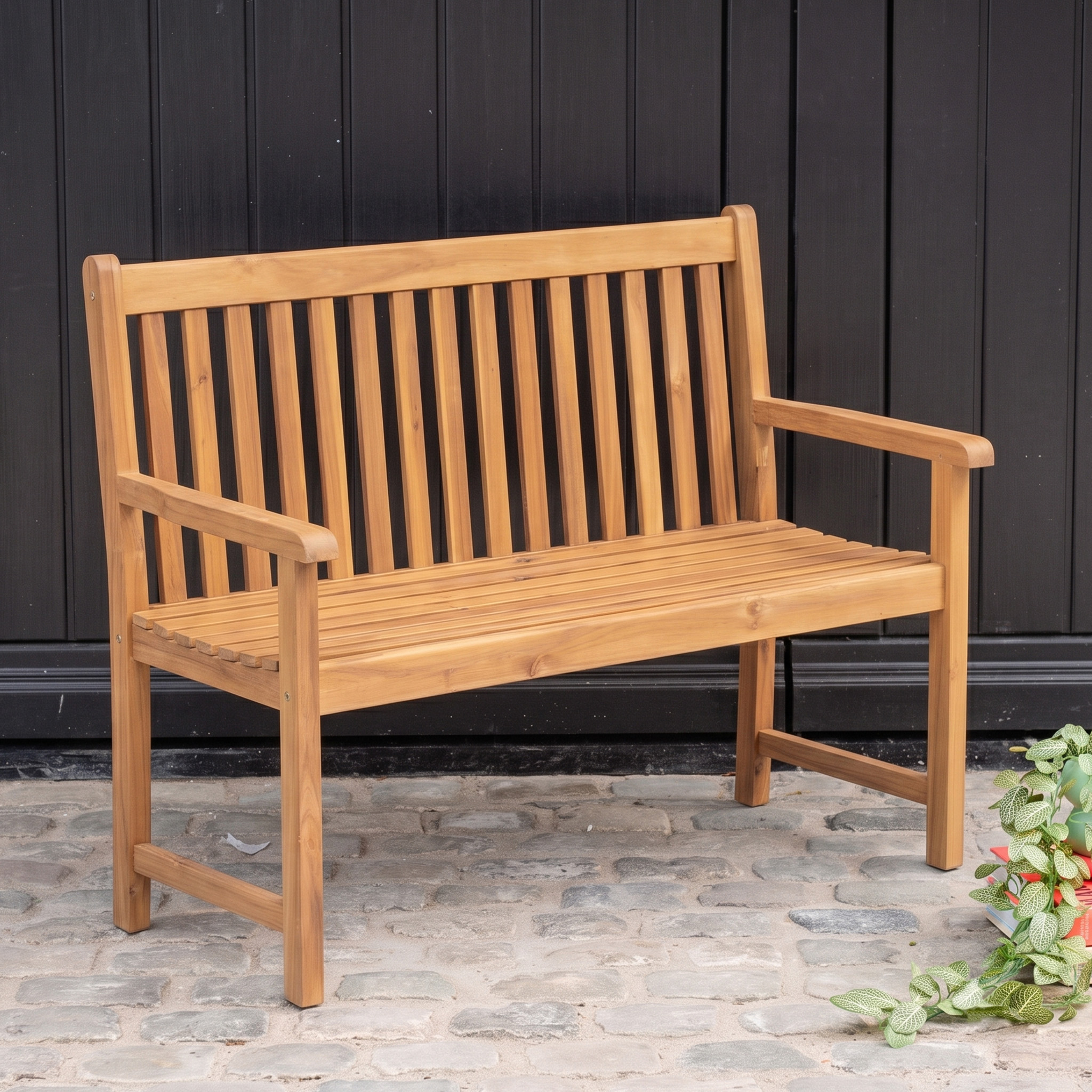 Banc de jardin en bois d'acacia LAGO Banc de jardin en bois d'acacia LAGO