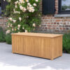 Banc coffre pour le jardin en acacia OLMO Banc coffre pour le jardin en acacia OLMO