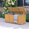 Banc coffre pour le jardin en acacia OLMO Banc coffre pour le jardin en acacia OLMO