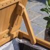 Banc coffre pour le jardin en acacia OLMO Banc coffre pour le jardin en acacia OLMO