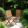 Chaise de jardin en acacia pliante PRAIA